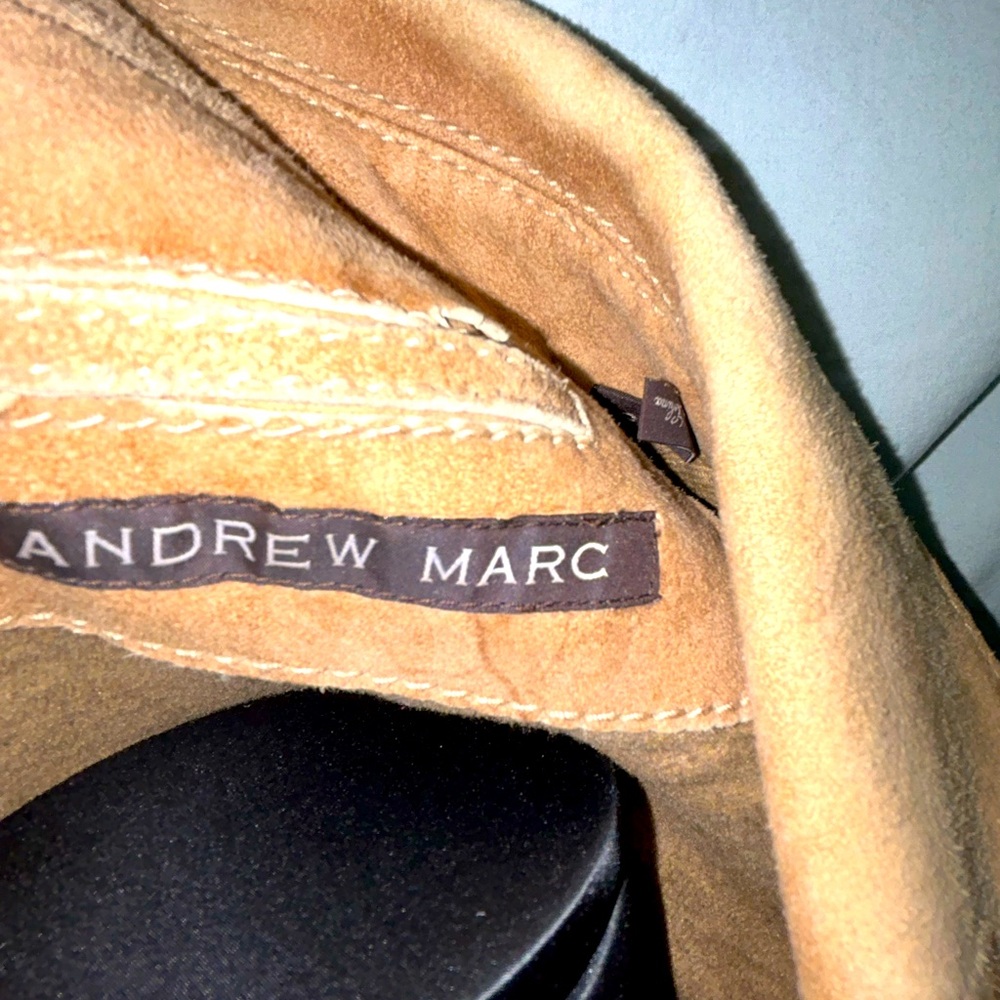 Andrew Marc ultrasuede jacket - perfect for fall - XL ships next day for $69!